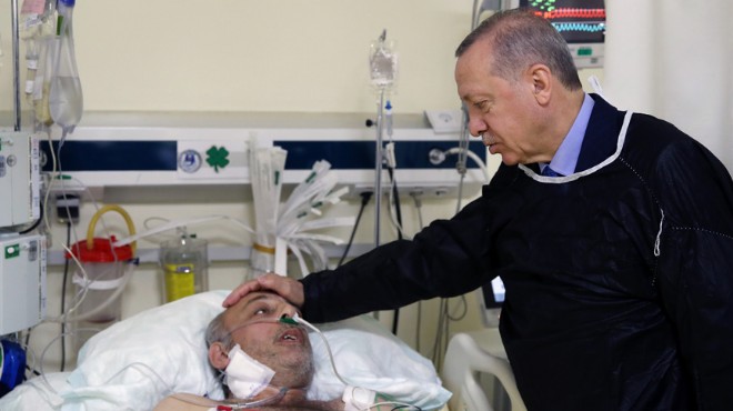 Erdoğan yaralıları ziyaret etti, dönüşüm vurgusu yaptı