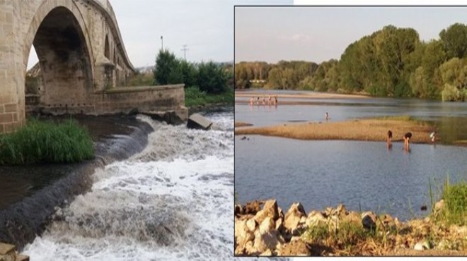 Ergene Nehri nin son hali: Su değil zehir akıyor