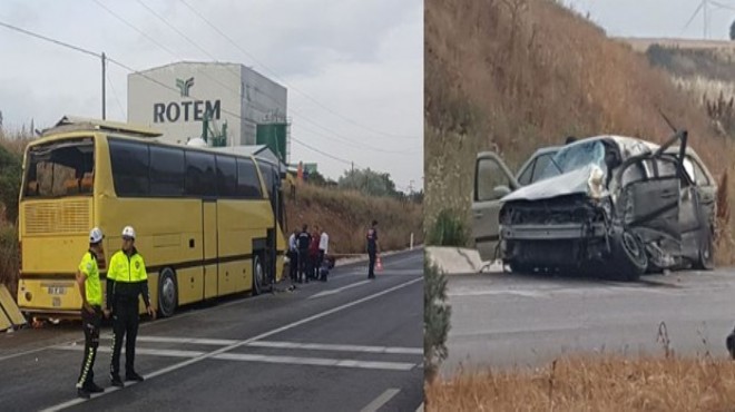 Feci otobüs kazası: 4 ölü, 42 yaralı