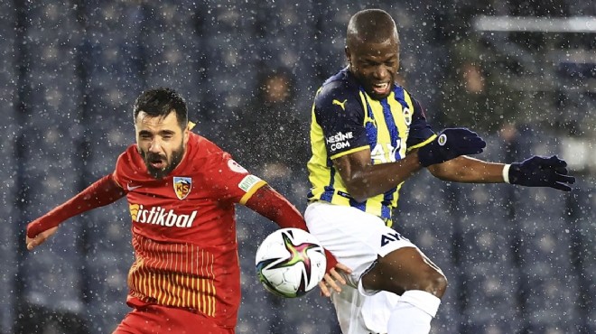 Fenerbahçe Türkiye Kupası ndan elendi