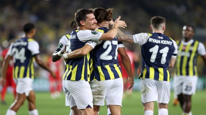 Fenerbahçe den Avrupa ya 3 gollü başlangıç!