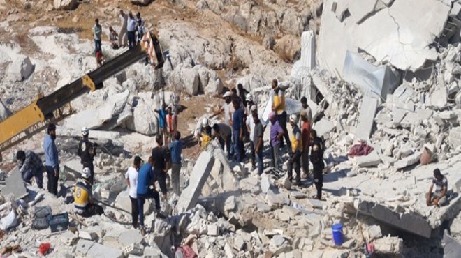 Flaş! İdlib de patlama: 32 kişi öldü