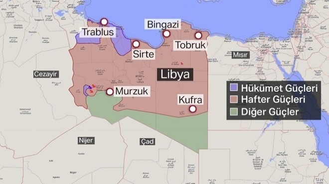 Flaş açıklama: Libya da ateşkes zorda!