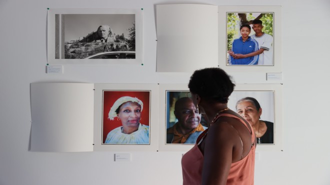 Fransız sanatçıdan İzmir'de Afro-Türk sergisi