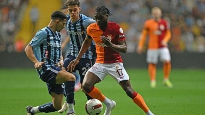 Galatasaray, Adana dan 3 puanla dönüyor