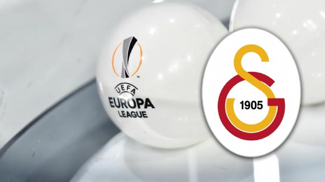 Galatasaray a Avrupa Ligi nde zorlu rakip!