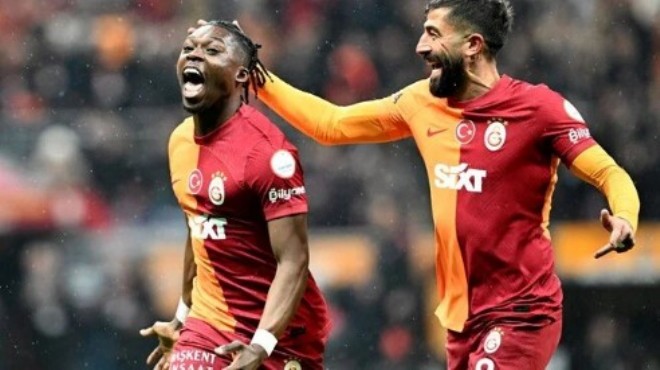Galatasaray ın evinde 8 gollü gece!