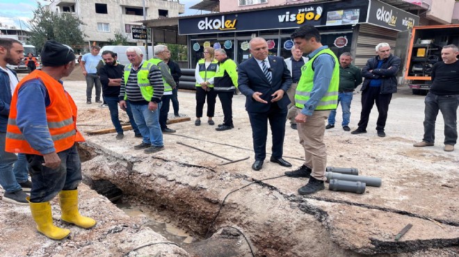 Gaziemir'de 'hayat hattı' için yoğun tempo