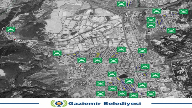 Gaziemir’de afet sonrası 100 bin kişinin toplanabileceği 38 ayrı nokta