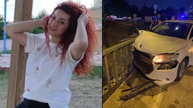 Genç kadın alkollü sürücü kurbanı!