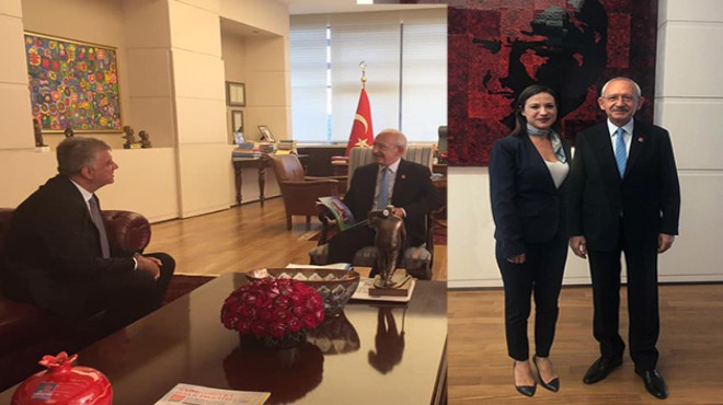 Genel Merkez de İzmir günü: 2 başkandan Lider e ziyaret ve rapor!