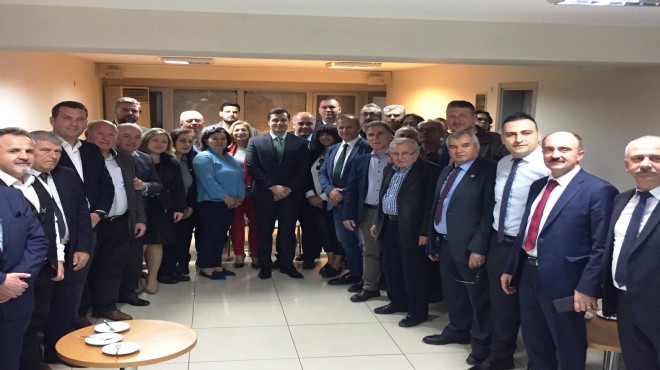 Göçmenlerden CHP ye tebrik ziyareti ve  Balkan Masası  için destek çağrısı