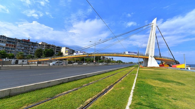 Göztepe Şehit Kerem Oğuz Erbay Köprüsü yenileniyor