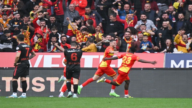 Göztepe Süper Lig'e koşuyor!
