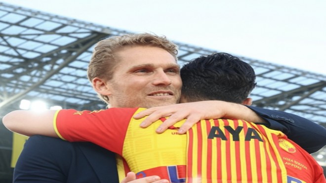 Göztepe'de Ankersen'den İsmail için mesaj: Yolculuğu bitmiyor!
