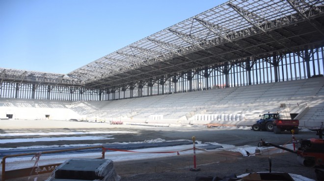 Göztepe nin yeni stadı Türkiye de ilk olmaya hazırlanıyor