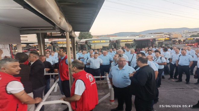 Grev kararı asıldı: Uzlaşı çıkmazsa İzmir'de 8 Ağustos'ta otobüsler duracak!