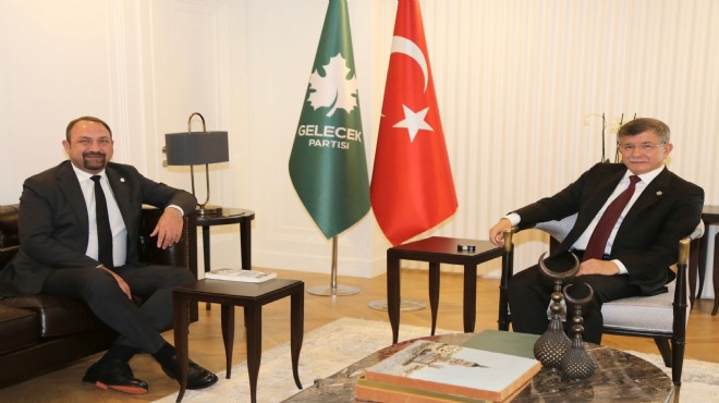 Gümrükçü den Ankara da Davutoğlu na ziyaret
