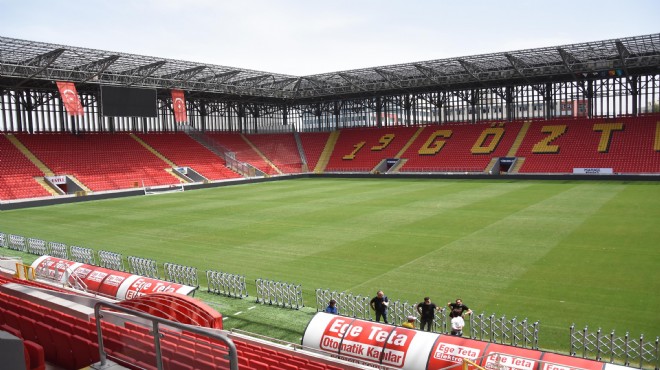 Gürsel Aksel Stadı Trabzon maçına hazır!