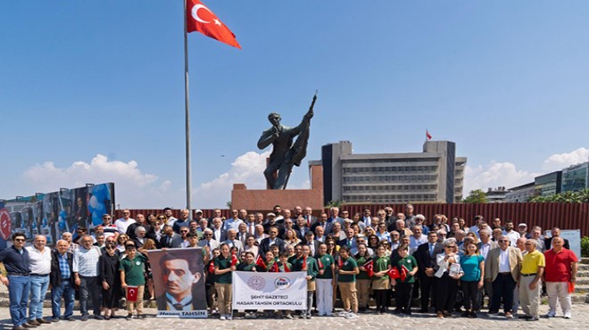 Hasan Tahsin, İlk Kurşun Anıtı'nda anıldı