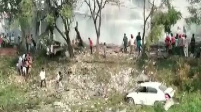 Havai fişek fabrikasında patlama: 16 ölü