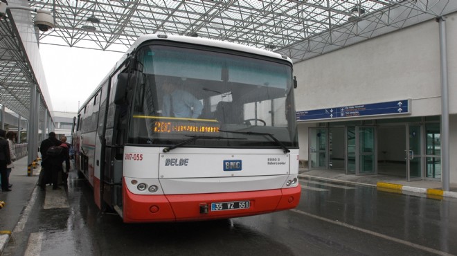 Havalimanı otobüs seferleri şehir içine yönlendirildi