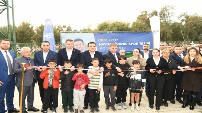 Büyükşehir'den anlamlı açılış: Haydar İnanır Spor Tesisi hizmete girdi