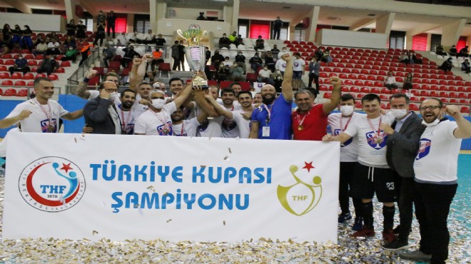 Hentbolda İzmir ilki: Türkiye Kupası Büyükşehir in