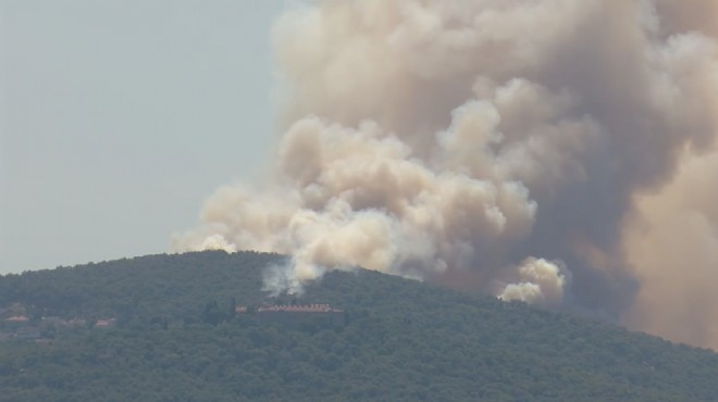 Heybeliada da orman yangını: Soruşturma başlatıldı