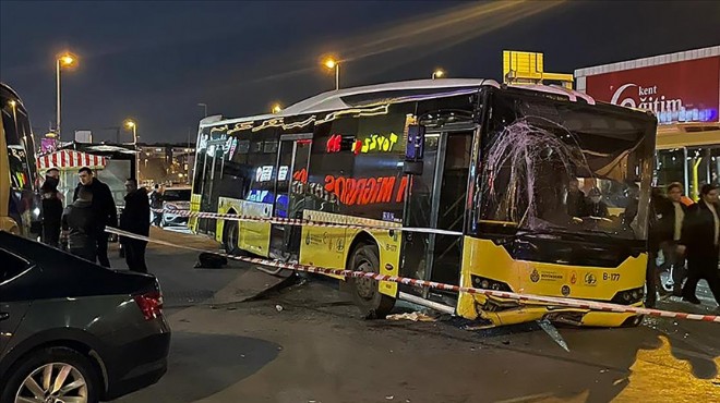 İETT otobüsü durağa girdi: 1 ölü, 5 yaralı