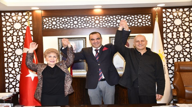 İYİ Parti İzmir de iki yeni isimden Bezircilioğlu na ziyaret!