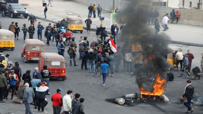 Irak ta sokaklar karıştı, resmi tatil ilan edildi