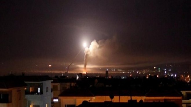 İsrail den Suriye ye hava saldırısı