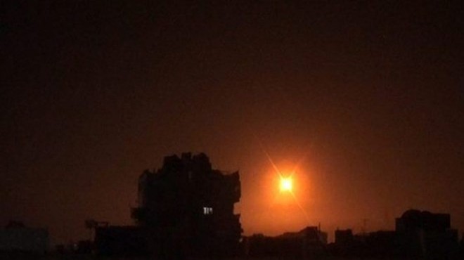 İsrail den Suriye ye hava saldırısı!