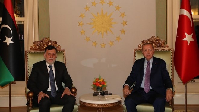 İstanbul da Libya zirvesi: Erdoğan, Serrac ile görüştü