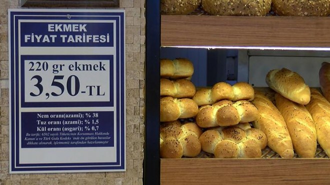 İstanbul da ekmeğe yine zam: 3,5 lira oldu