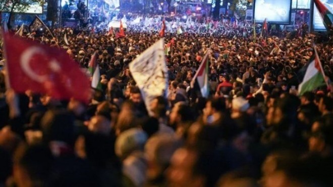 İstanbul daki İsrail protestosunda 1 can kaybı!
