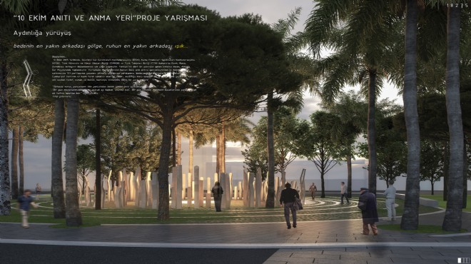İzmir 10 Ekim’i unutmayacak:  Aydınlığa Yürüyüş  anıtı!