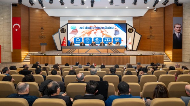 İzmir Adliyesi'nde koordinasyon toplantısı