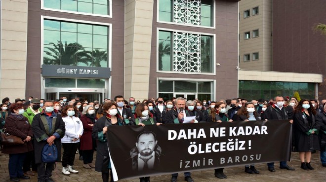 İzmir Barosu dan boykot kararı!