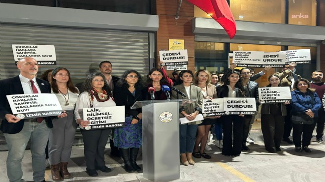 İzmir Barosu'ndan ÇEDES ve MESEM tepkisi