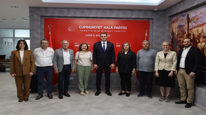 İzmir Demokrasi Bileşenleri'nden Özgür Özel'e destek