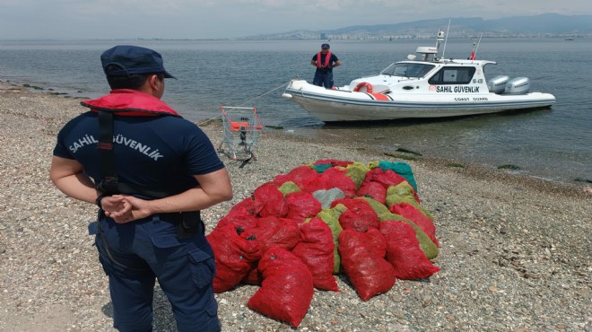 İzmir Körfezi nde kaçak av operasyonu!