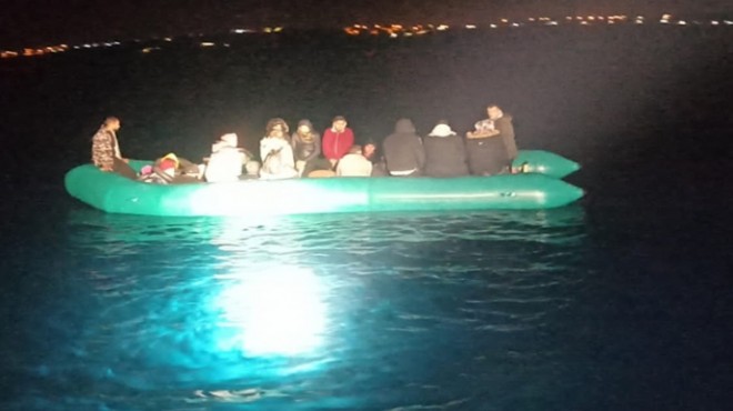 İzmir açıklarında 61 hayat kurtaran operasyon