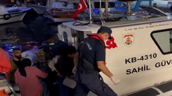 İzmir açıklarında 93 hayat kurtaran operasyon