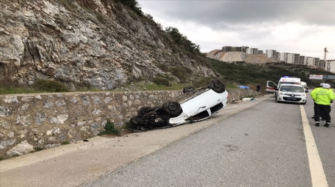 İzmir de 2 kişiyi hayattan koparan kaza!