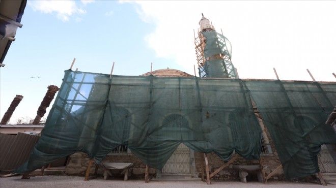 İzmir de 400 yıllık Hatuniye Camisi restore ediliyor