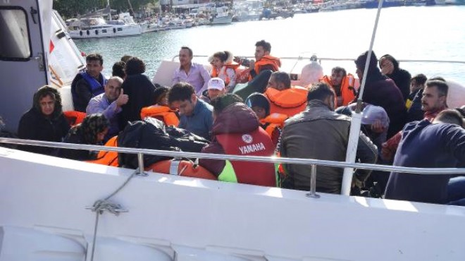 İzmir de 43 yabancı uyruklu yakalandı