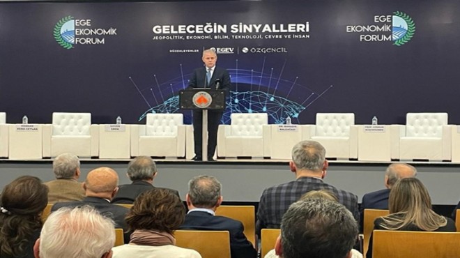 İzmir de  6. Ege Ekonomik Forumu  başladı
