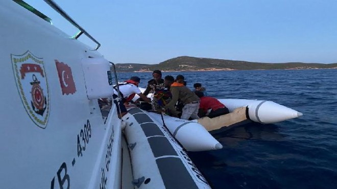 İzmir de 81 kaçak göçmen kurtarıldı